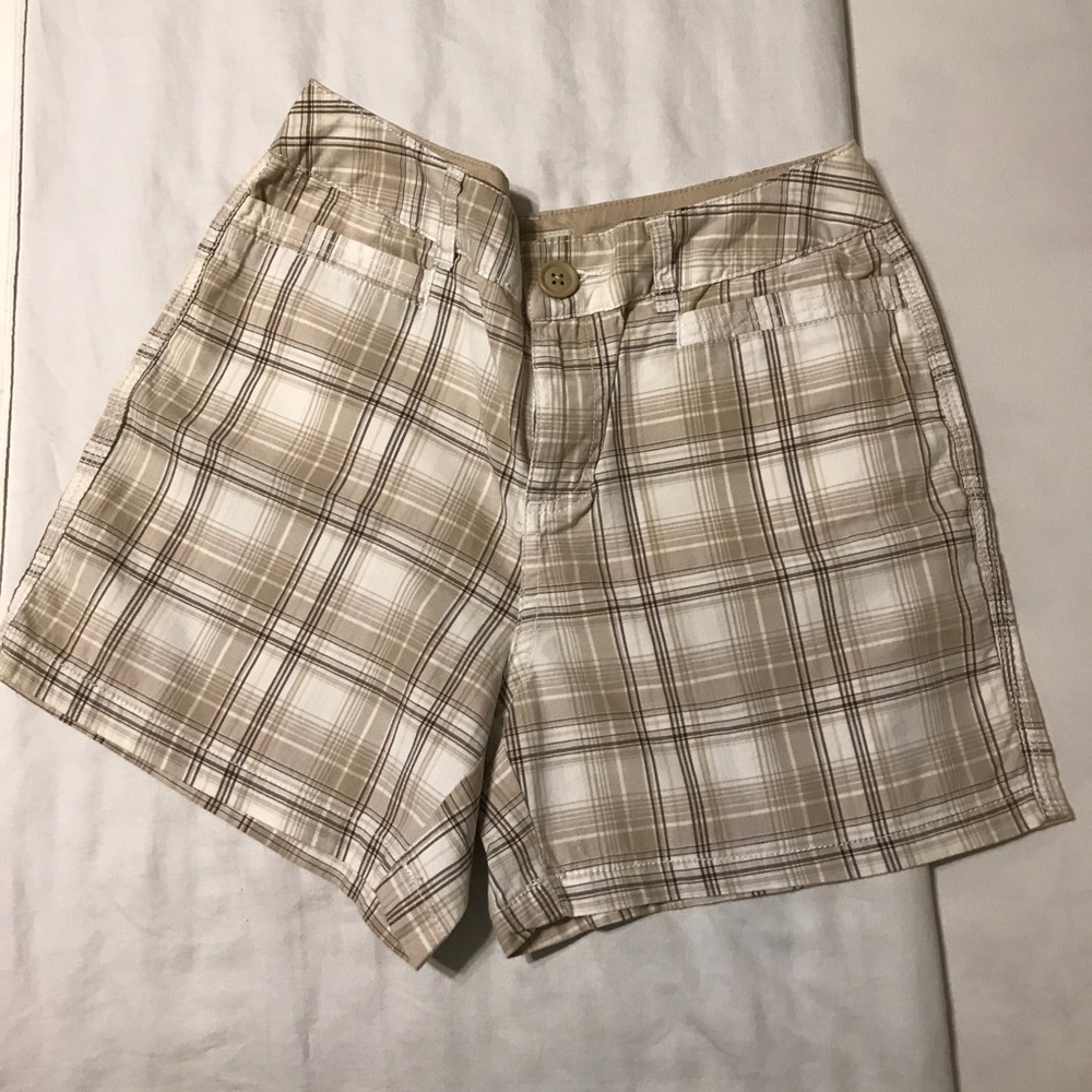 St John’s Bay Plaid Shorts